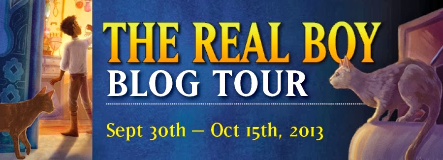 MMGM: THE REAL BOY Blog Tour & Author Interview