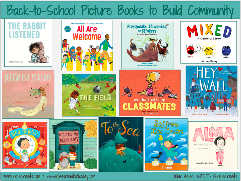 Community Building Picture Books to Start the School Year