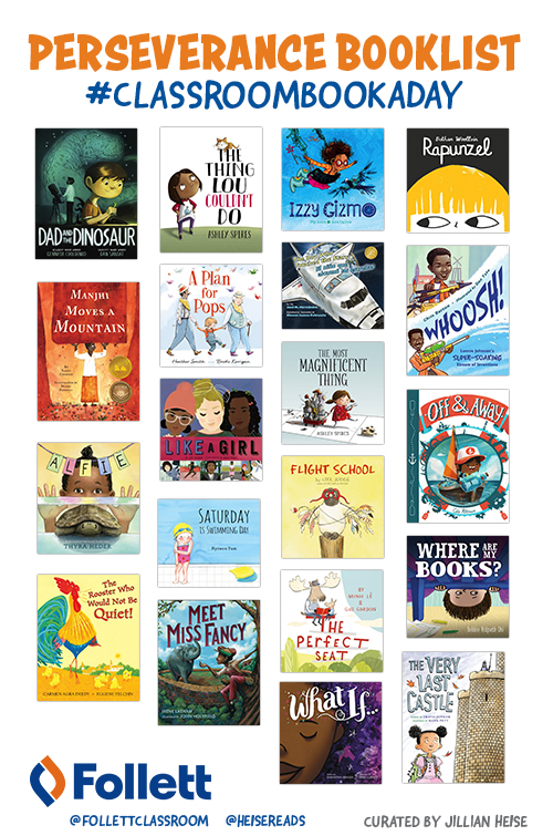 #classroombookaday Recommendations: Perseverance