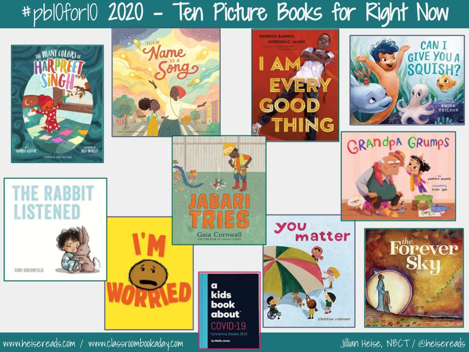 #pb10for10 2020 | Ten Picture Books for This Time