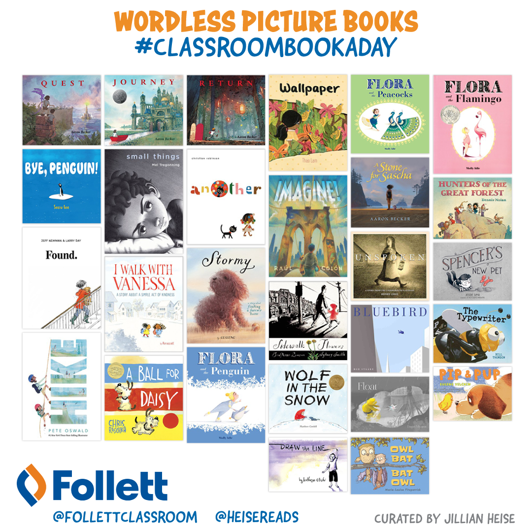 #ClassroomBookADay Recommendations: Wordless Picture Books