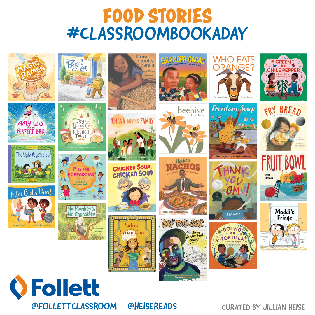 #ClassroomBookADay Recommendations: Food Stories