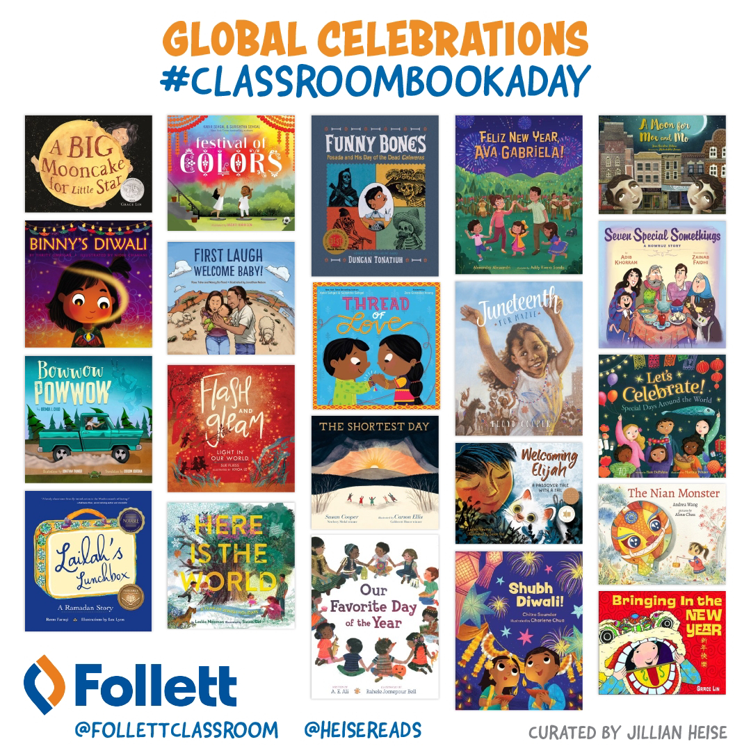 #ClassroomBookADay Recommendations: Global Celebrations Picture Books