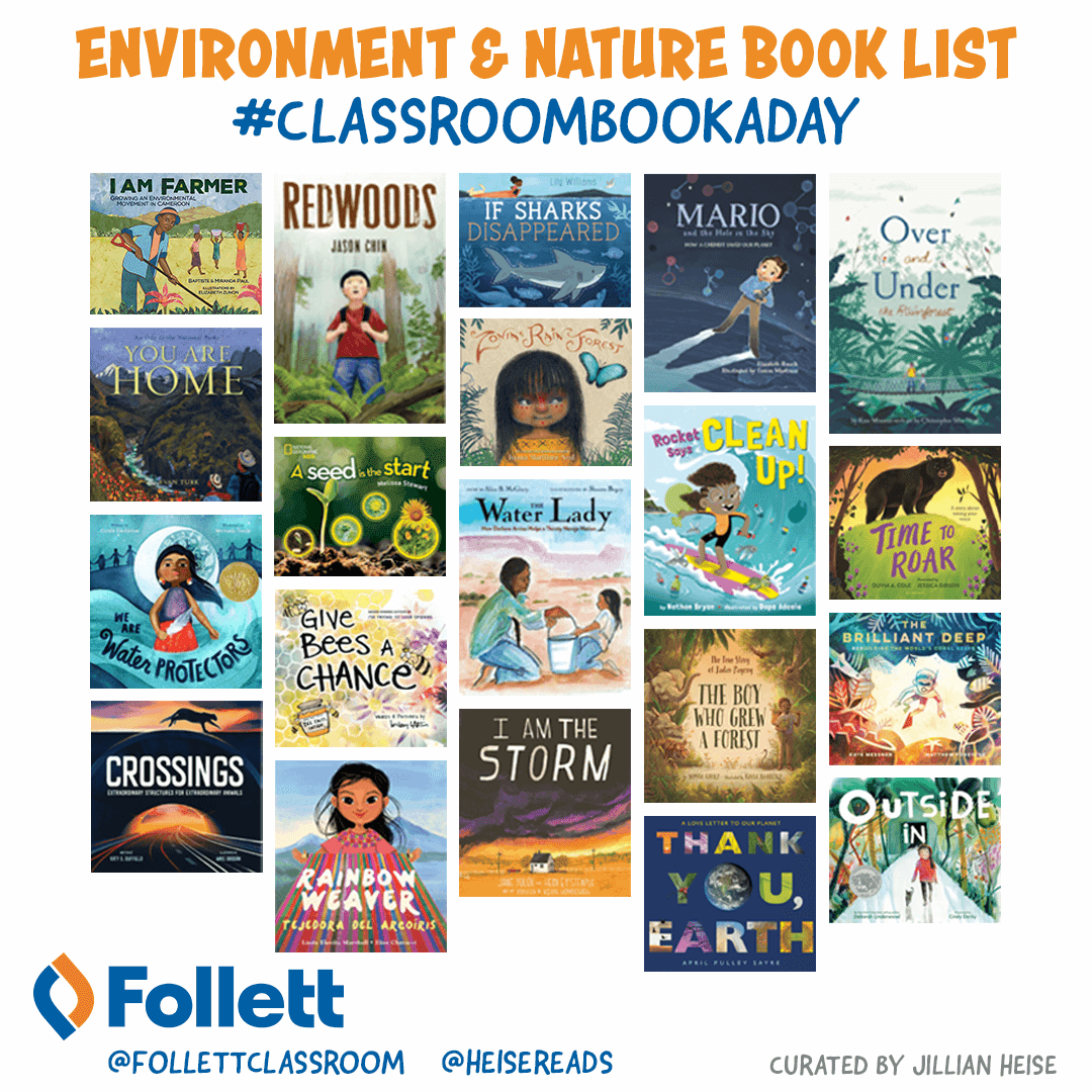 #ClassroomBookADay Recommendations: Earth Day Picture Books