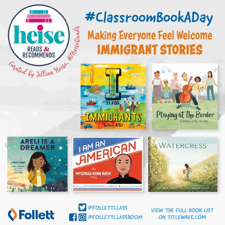 #ClassroomBookADay Recommendations: Making Everyone Feel Welcome part 1 – Immigrant Stories