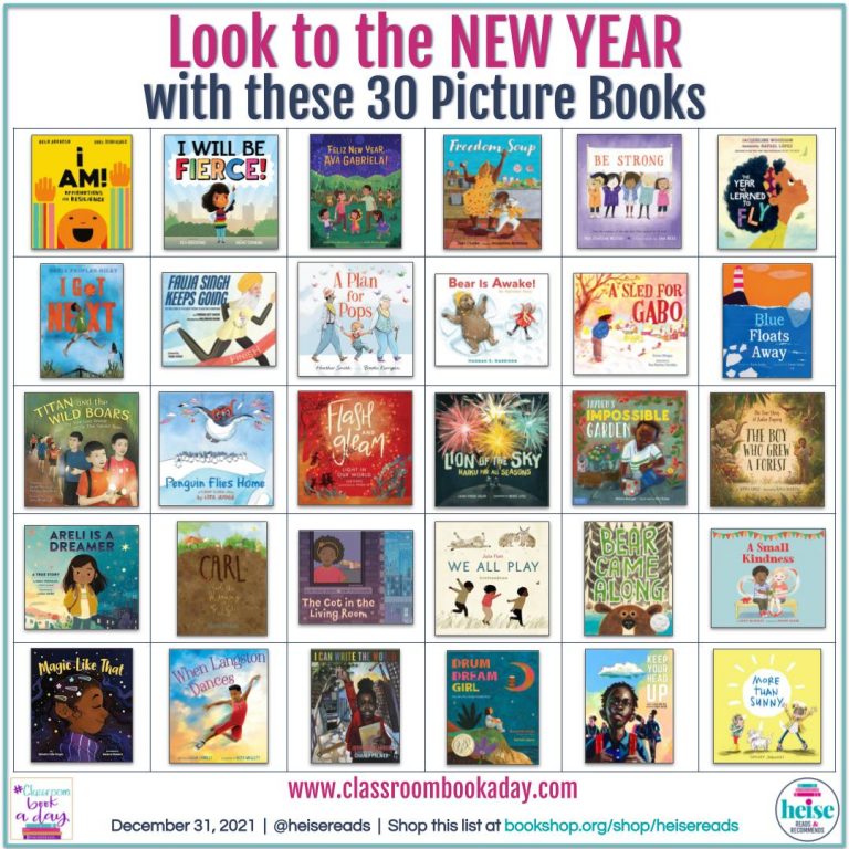 Look to the NEW YEAR with #ClassroomBookADay