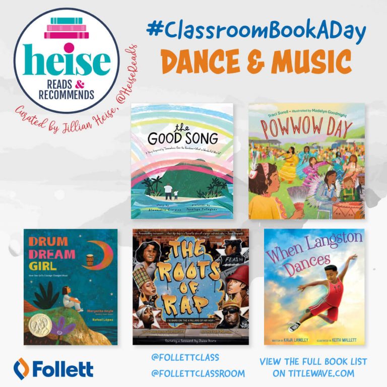 #ClassroomBookADay Recommendations: Celebrating the Arts: Music & Dance