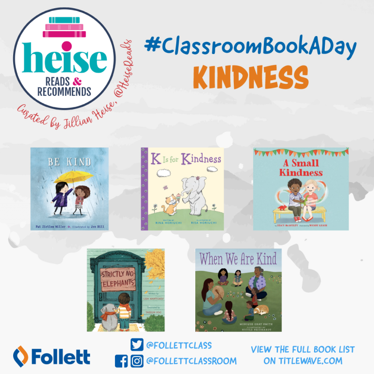 #ClassroomBookADay Recommendations: A Kindness Booklist